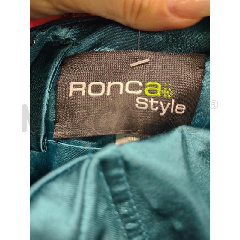 VESTITO CERIMONIA RONCA STYLE OTTANIO APPLICAZIONI FIORI | Mercatino dell'Usato Settimo torinese 3