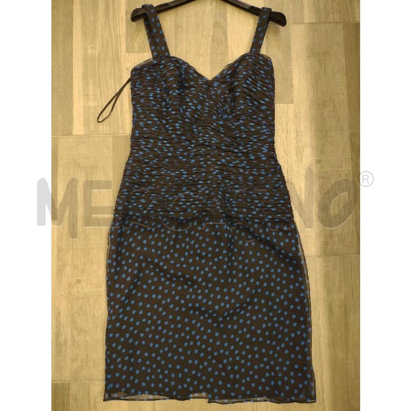 VESTITO+COPRI SPALLE DONNA DIBA BLU NERO POIS | Mercatino dell'Usato Settimo torinese 2