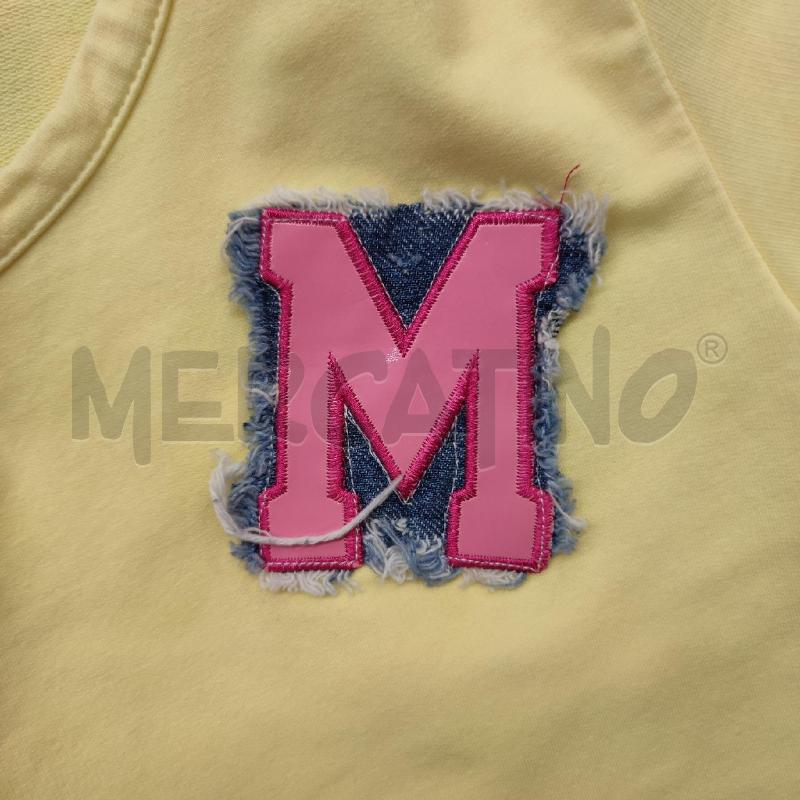 VESTITO DONNA ANNAEFFE GIALLO GONNA ROSA PAILLETTES | Mercatino dell'Usato Settimo torinese 4