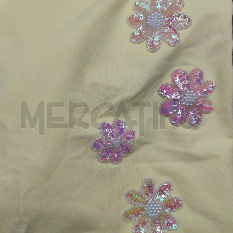 VESTITO DONNA ANNAEFFE GIALLO GONNA ROSA PAILLETTES | Mercatino dell'Usato Settimo torinese 5