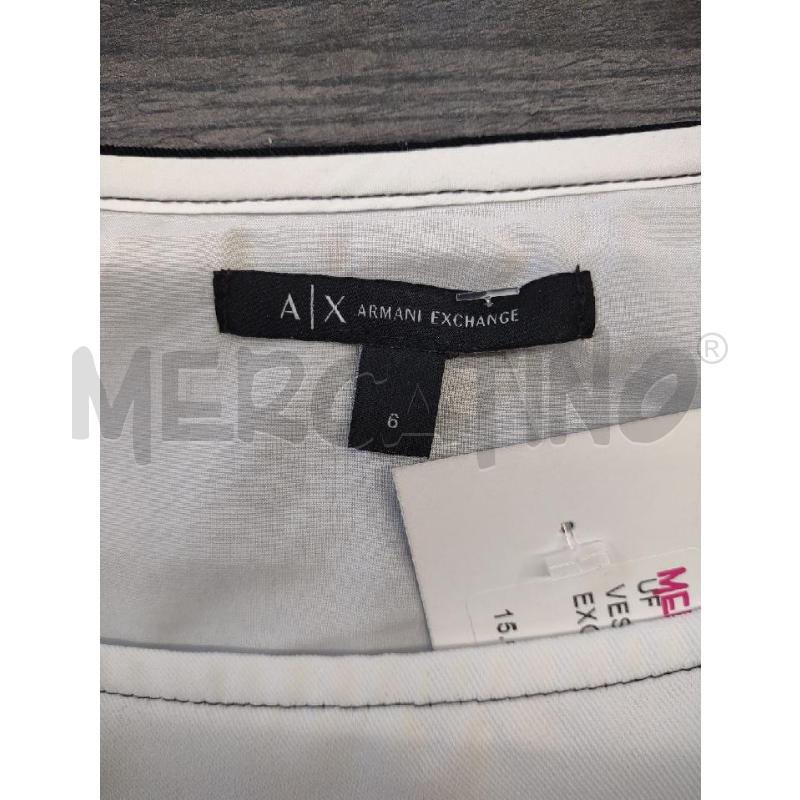 VESTITO DONNA ARMANI EXCHANGE NERO BIANCO  | Mercatino dell'Usato Settimo torinese 3