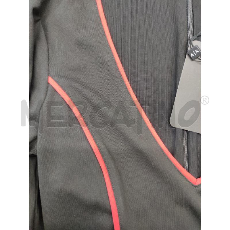 VESTITO DONNA ARMANI EXCHANGE NERO PROFILI FLUO | Mercatino dell'Usato Settimo torinese 4
