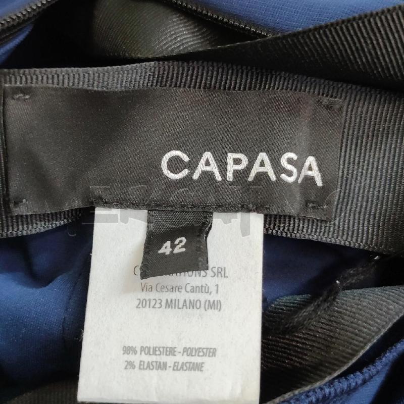 VESTITO DONNA BLU CAPASA NODO DAVANTI NUOVO | Mercatino dell'Usato Settimo torinese 3