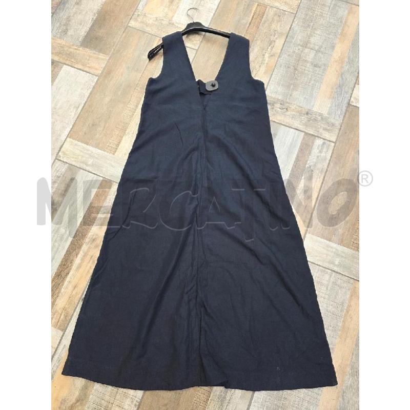 VESTITO DONNA BLU COS MISTO LINO | Mercatino dell'Usato Settimo torinese 2