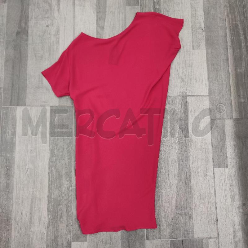 VESTITO DONNA CARLA G MISTO SETA FUCSIA | Mercatino dell'Usato Settimo torinese 2