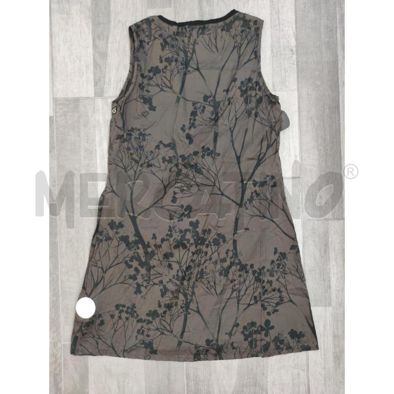 VESTITO DONNA CREA CONCEPT VERDONE NERO FIORI  | Mercatino dell'Usato Settimo torinese 2