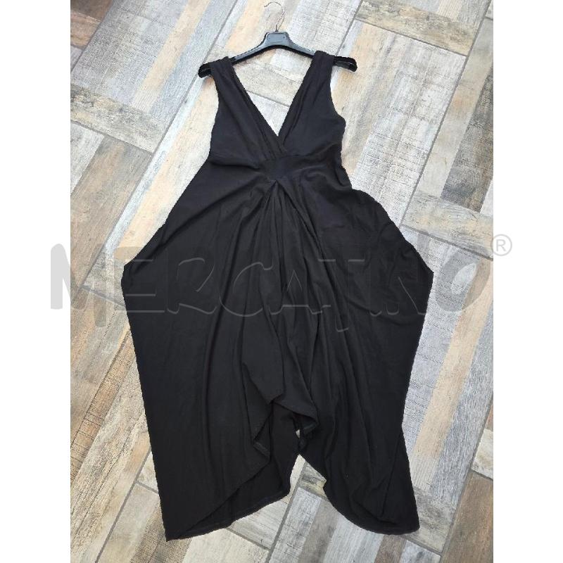 VESTITO DONNA DANIELA DEL CIMA NERO SCOLLO V | Mercatino dell'Usato Settimo torinese 1
