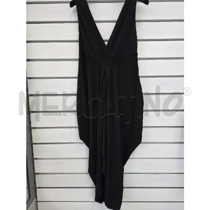 VESTITO DONNA DANIELA DEL CIMA NERO SCOLLO V | Mercatino dell'Usato Settimo torinese 2