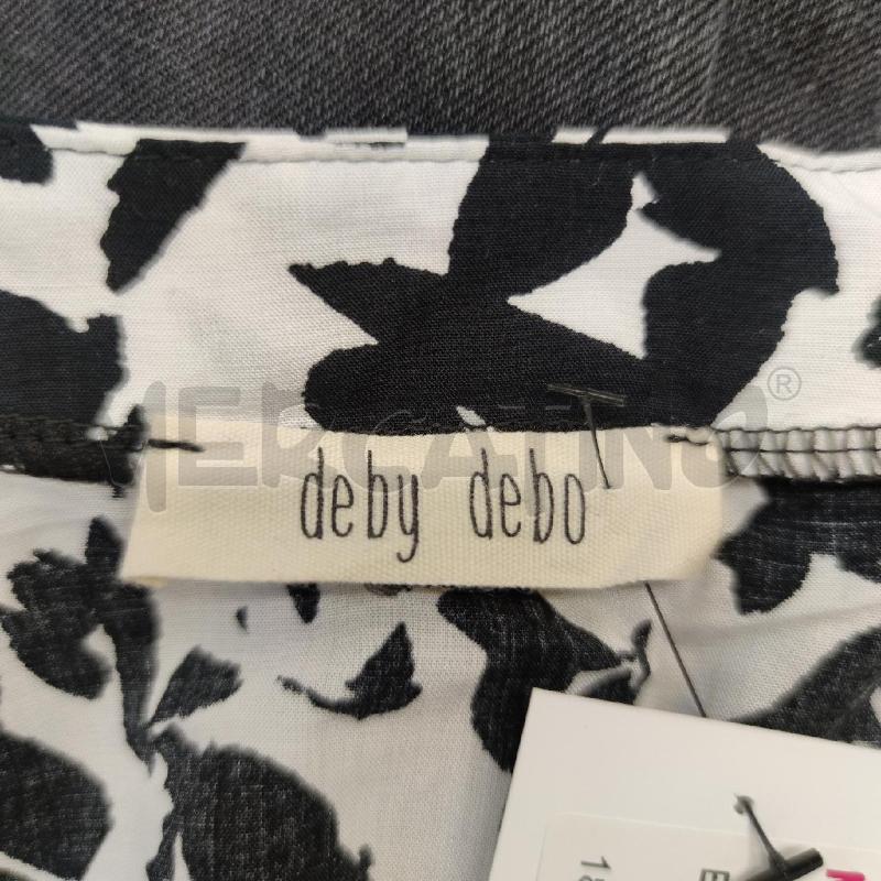 VESTITO DONNA DEBY DEBO M/M BIANCO STAMPA NERO | Mercatino dell'Usato Settimo torinese 3