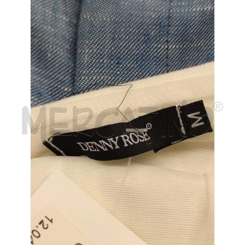 VESTITO DONNA DENNY ROSE BIANCO MOTIVO ORO BORCHIETTE | Mercatino dell'Usato Settimo torinese 3