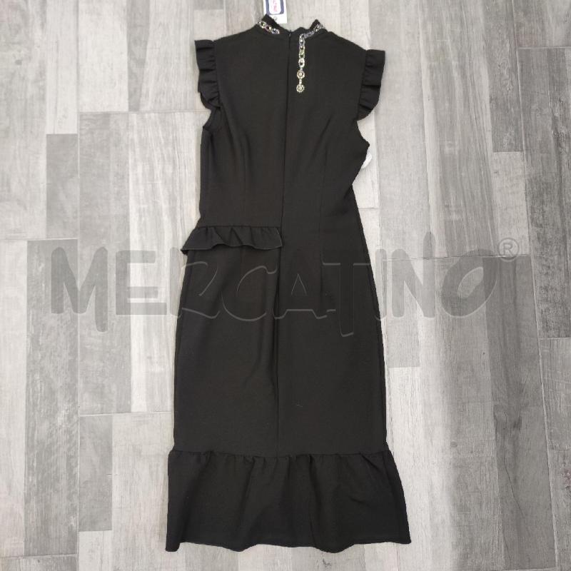 VESTITO DONNA DENNY ROSE NERO COLLETTO STRASS | Mercatino dell'Usato Settimo torinese 2