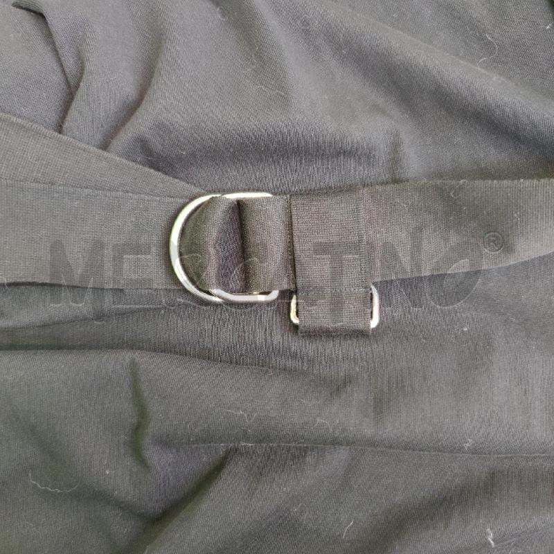 VESTITO DONNA DIESEL NERO LOGO FUCSIA  | Mercatino dell'Usato Settimo torinese 5