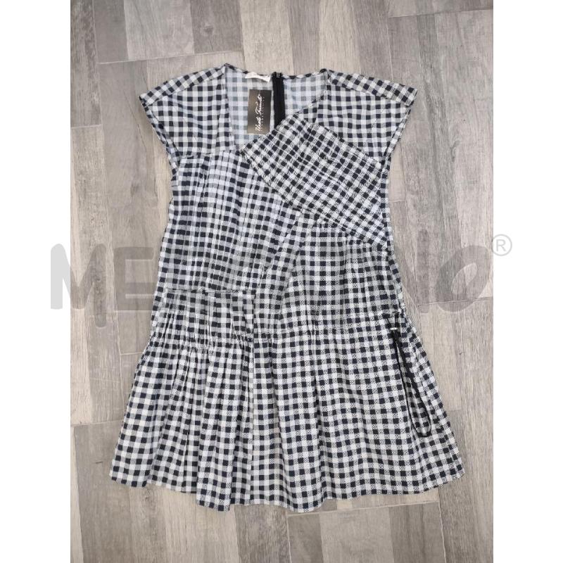 VESTITO DONNA DONDUP QUADRETT GRIGIO NERO  | Mercatino dell'Usato Settimo torinese 1