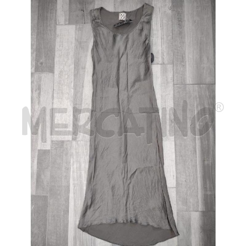 VESTITO DONNA DOUUOD MMISTO SETA VERDONE | Mercatino dell'Usato Settimo torinese 1