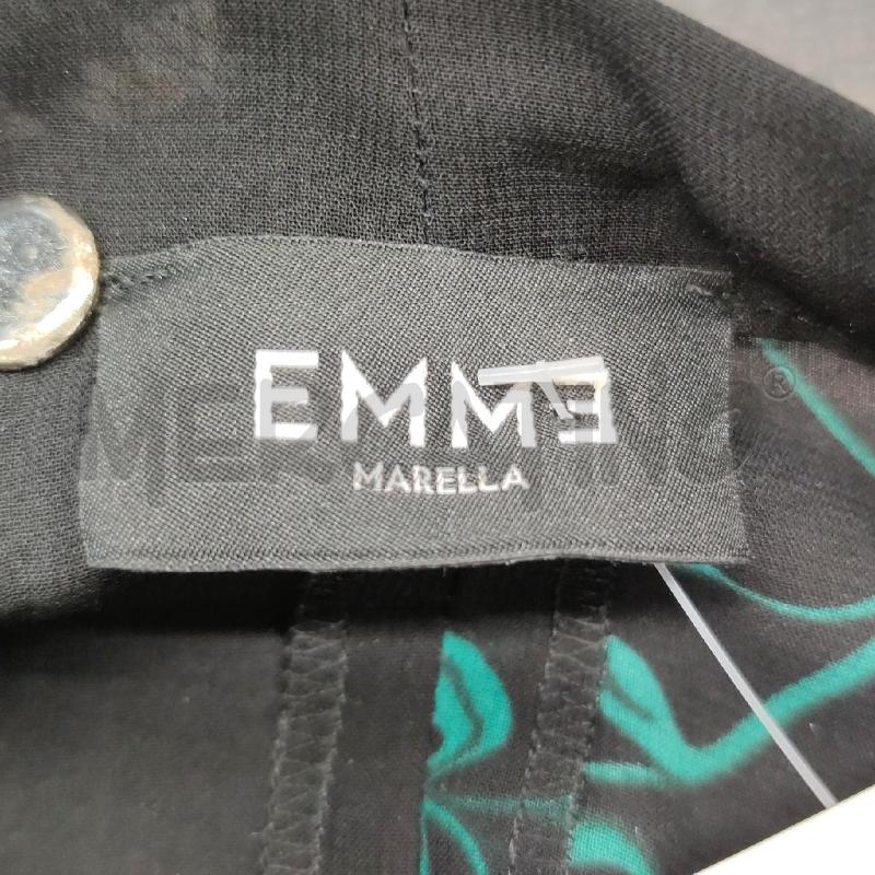 VESTITO DONNA EMME MARELLA NERO FIORI COLORATI | Mercatino dell'Usato Settimo torinese 3
