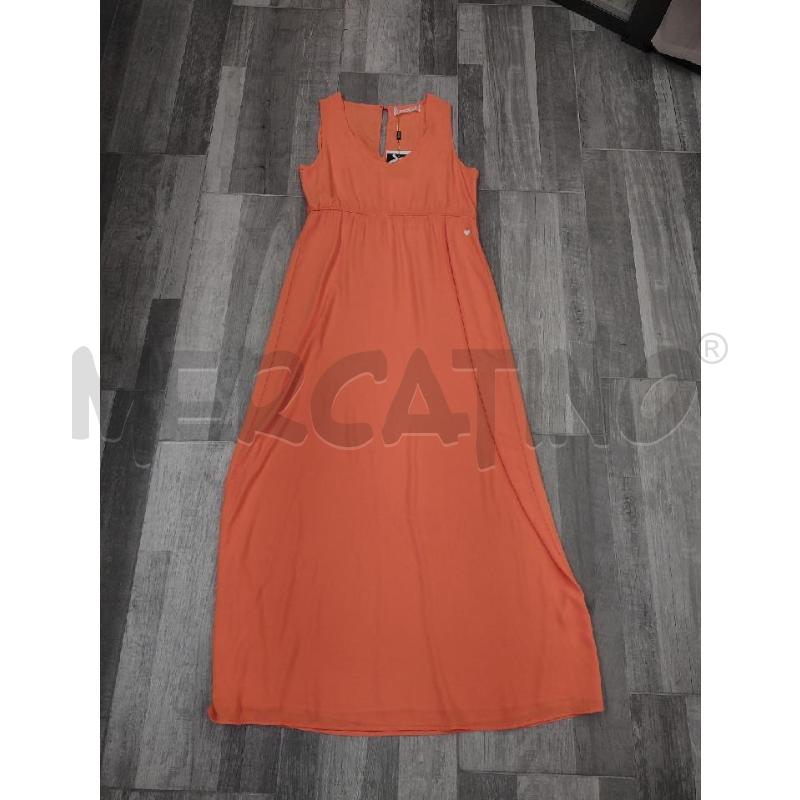 VESTITO DONNA FRACOMINA ARANCIONE NUOVO LUNGO  | Mercatino dell'Usato Settimo torinese 1
