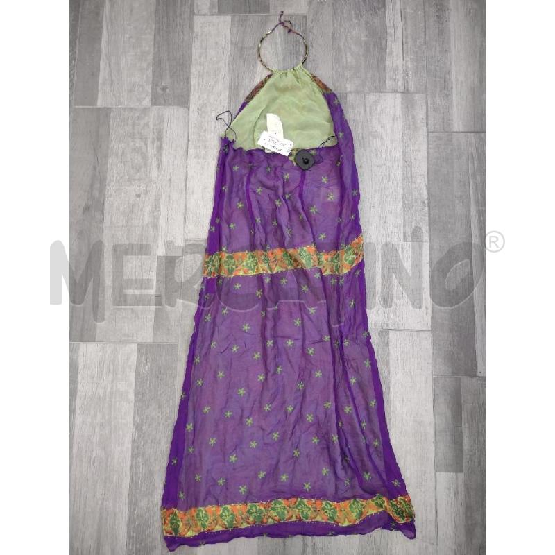 VESTITO DONNA GAI MATTIOLO VIOLA FIORI  | Mercatino dell'Usato Settimo torinese 2