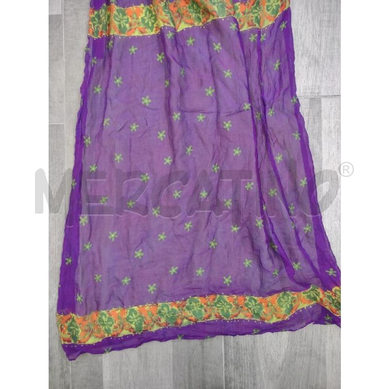 VESTITO DONNA GAI MATTIOLO VIOLA FIORI  | Mercatino dell'Usato Settimo torinese 3