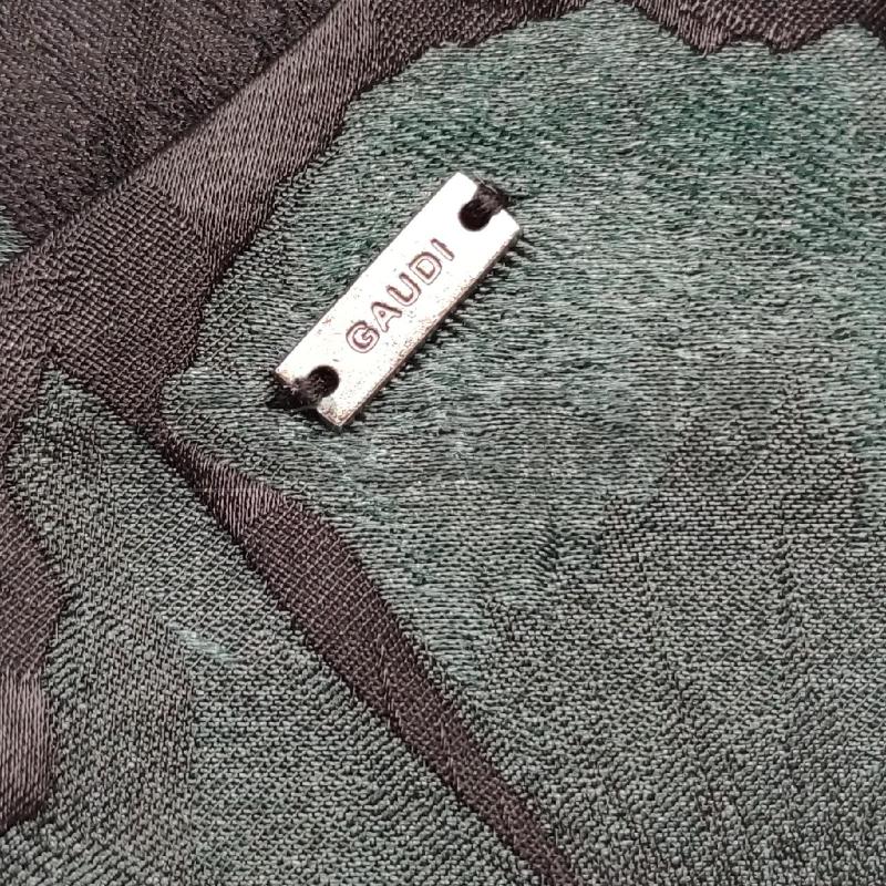 VESTITO DONNA GAUDI' NERO FIORI VERDI M/M | Mercatino dell'Usato Settimo torinese 3
