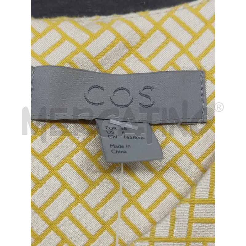 VESTITO DONNA GIALLO COSA FANTASIA M/M | Mercatino dell'Usato Settimo torinese 3