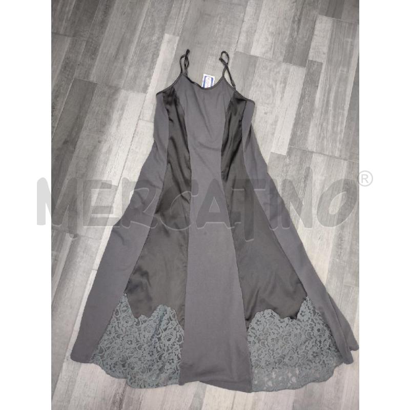 VESTITO DONNA GLUNGROO GRIGIO LUNGO  | Mercatino dell'Usato Settimo torinese 1
