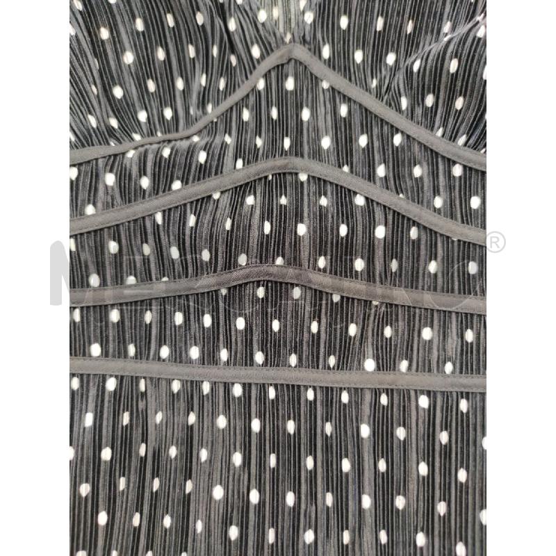 VESTITO DONNA GUESS NERO PLISSE' POIS  | Mercatino dell'Usato Settimo torinese 4