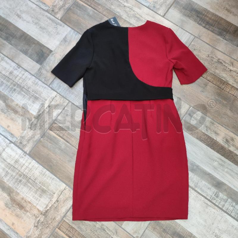 VESTITO DONNA HANITA NERO ROSSO  | Mercatino dell'Usato Settimo torinese 2