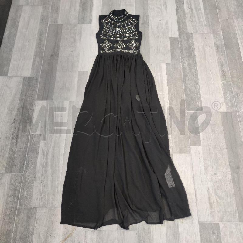 VESTITO DONNA HELLEN BARRET NERO APLLICAZIONI STRASS | Mercatino dell'Usato Settimo torinese 1