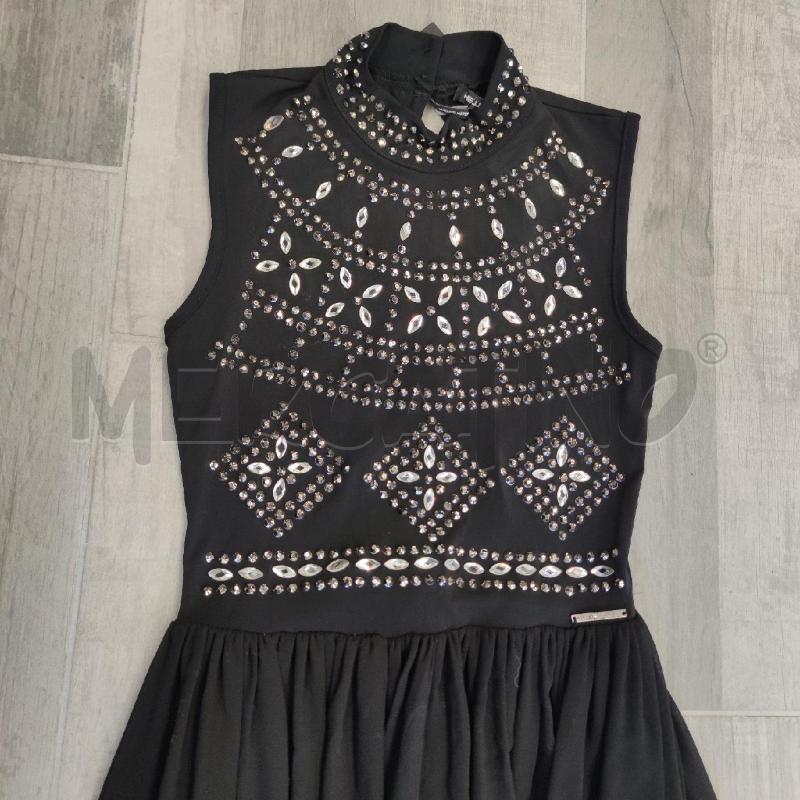 VESTITO DONNA HELLEN BARRET NERO APLLICAZIONI STRASS | Mercatino dell'Usato Settimo torinese 2