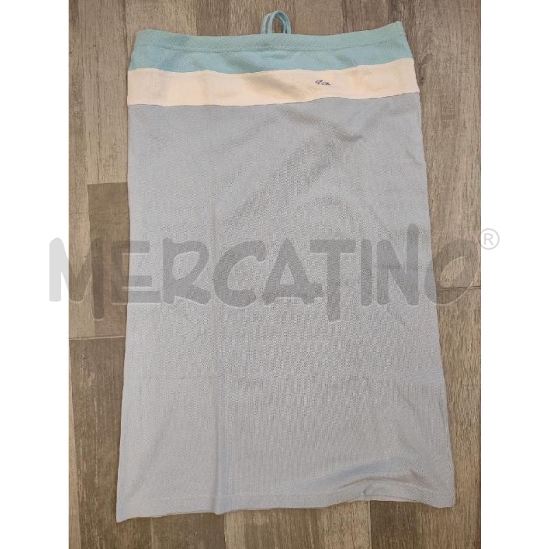 VESTITO DONNA LACOSTE AZZURRO BANDA BIANCA  | Mercatino dell'Usato Settimo torinese 1