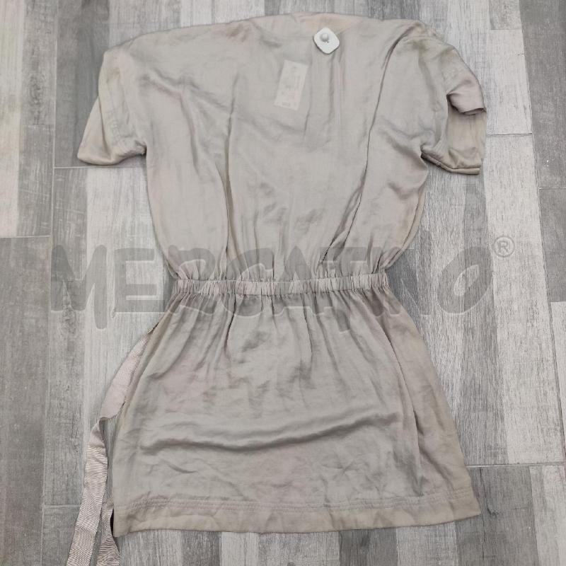 VESTITO DONNA LANVIN RASO M/M FIORE TORTORA | Mercatino dell'Usato Settimo torinese 2