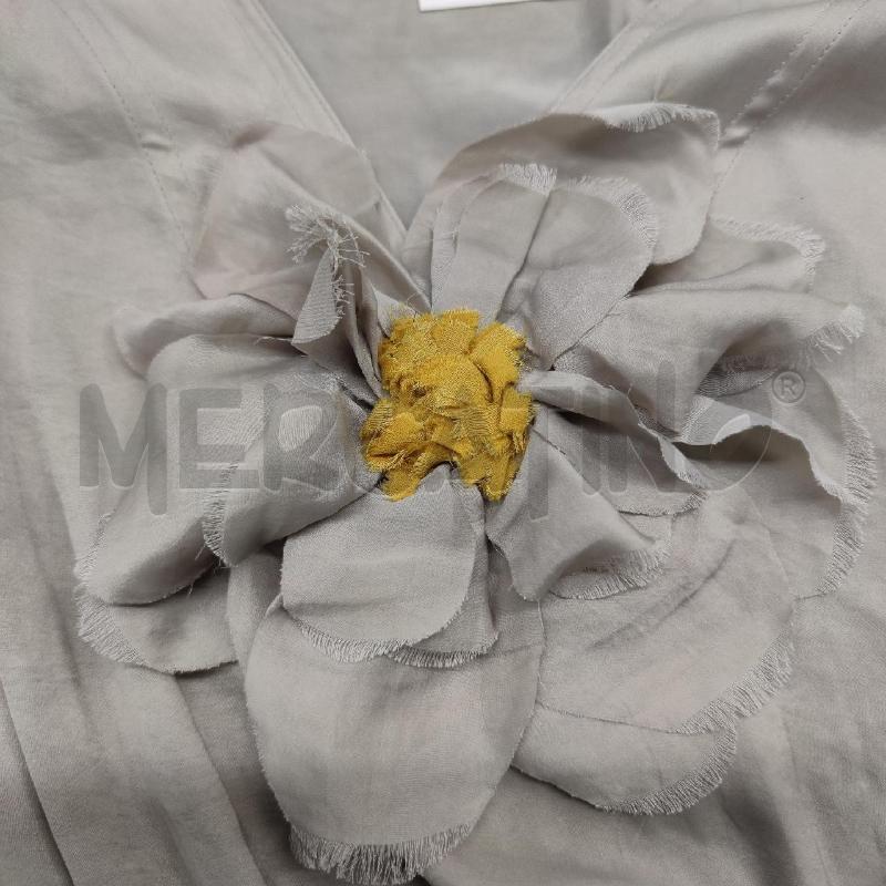 VESTITO DONNA LANVIN RASO M/M FIORE TORTORA | Mercatino dell'Usato Settimo torinese 3