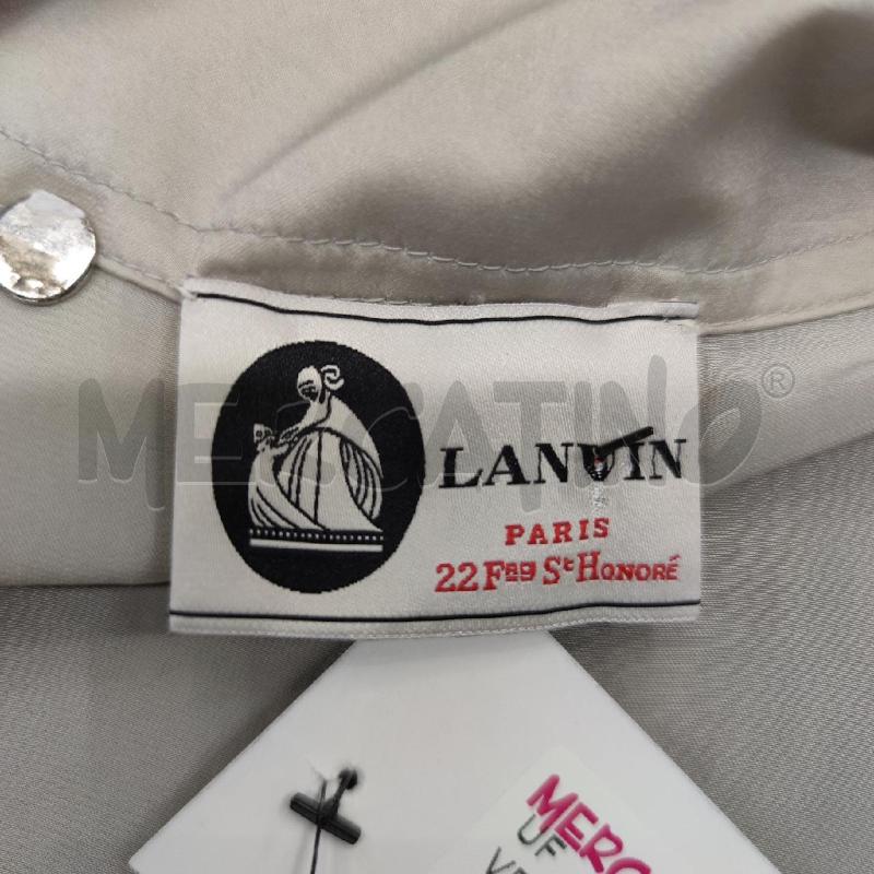 VESTITO DONNA LANVIN RASO M/M FIORE TORTORA | Mercatino dell'Usato Settimo torinese 4