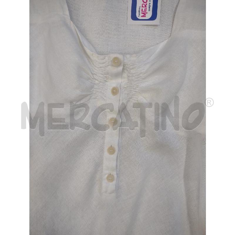 VESTITO DONNA LINO BIANCO SAHZA'  | Mercatino dell'Usato Settimo torinese 2