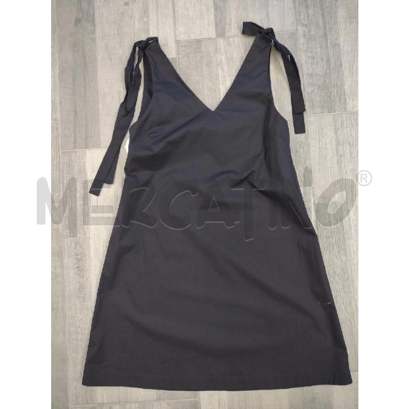 VESTITO DONNA LIU JO NERO FIOCCHETTI SPALLE | Mercatino dell'Usato Settimo torinese 1
