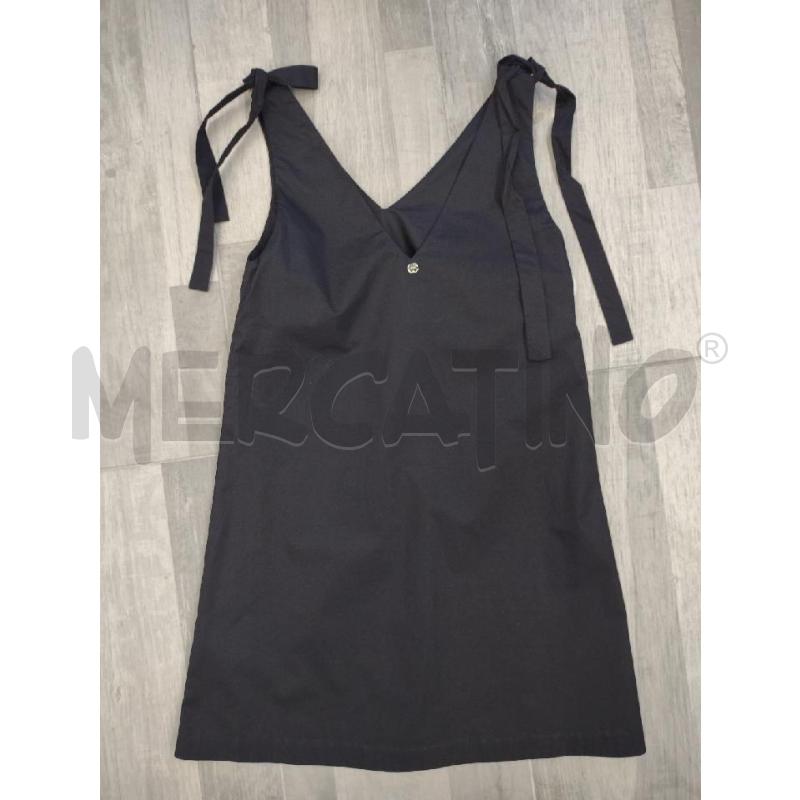 VESTITO DONNA LIU JO NERO FIOCCHETTI SPALLE | Mercatino dell'Usato Settimo torinese 2