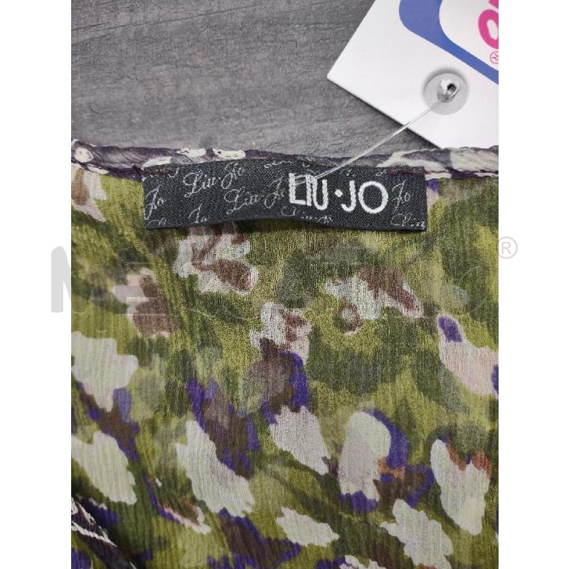 VESTITO DONNA LIU JO SETA VERDE FANT  | Mercatino dell'Usato Settimo torinese 3