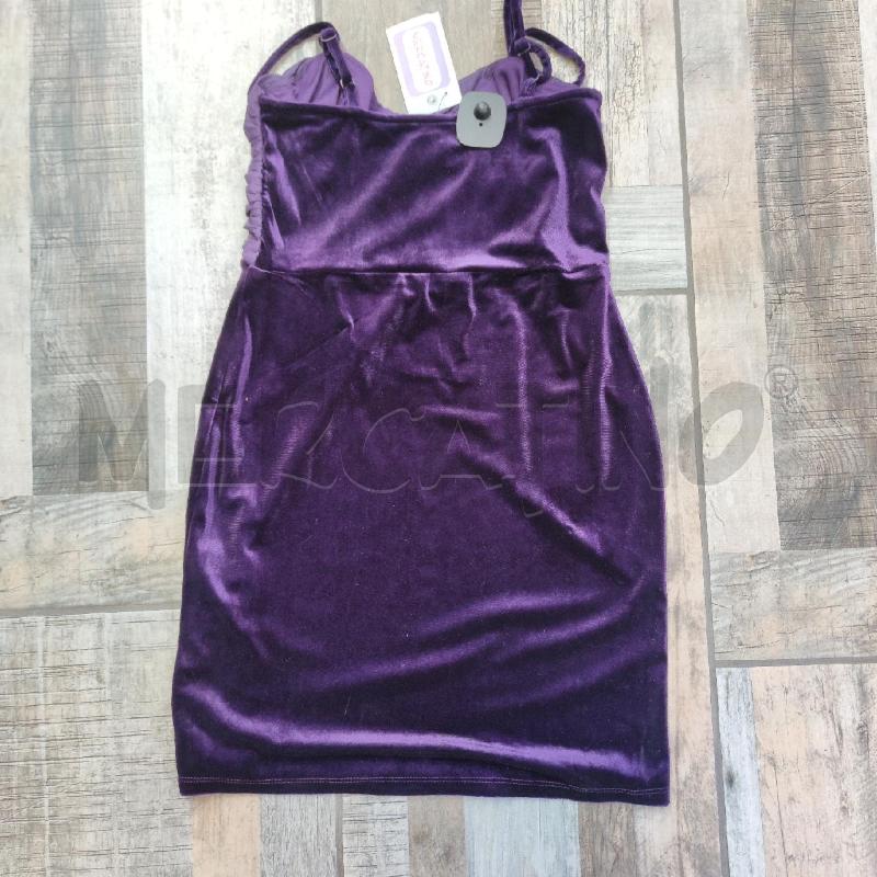 VESTITO DONNA LUXE VIOLA VELL TOP ARRICCIATO | Mercatino dell'Usato Settimo torinese 2