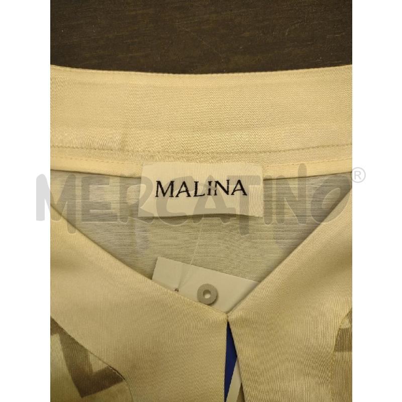 VESTITO DONNA MALINA BIANCO MOTIVI AZZURRO BLU E GRIGIO | Mercatino dell'Usato Settimo torinese 4