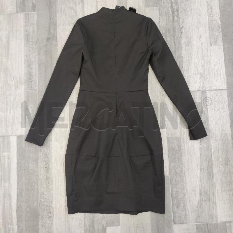 VESTITO DONNA MALLONI NERO MISTO LANA  | Mercatino dell'Usato Settimo torinese 2