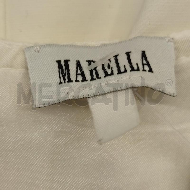 VESTITO DONNA MARELLA BIANCO CERCHI ARGENTATI | Mercatino dell'Usato Settimo torinese 3