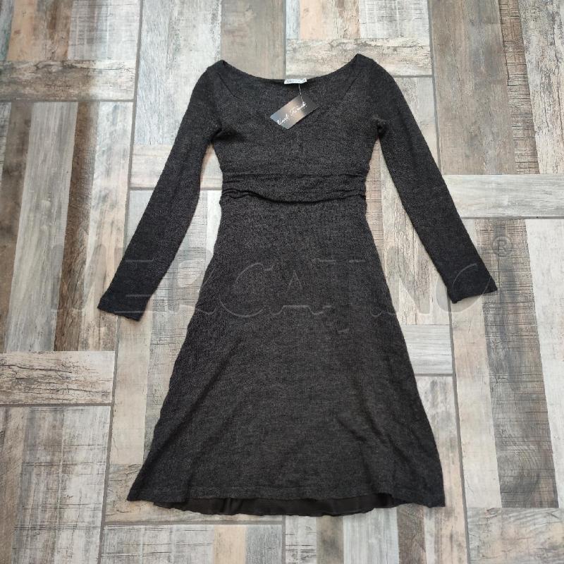VESTITO DONNA MARELLA MISTO LANA GRIGIO | Mercatino dell'Usato Settimo torinese 1