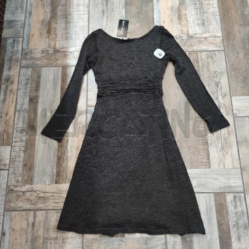 VESTITO DONNA MARELLA MISTO LANA GRIGIO | Mercatino dell'Usato Settimo torinese 2