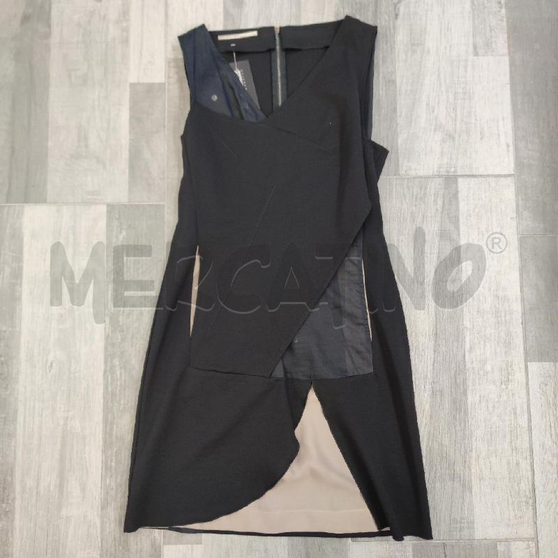 VESTITO DONNA MARITHE FRANCOIS GIRBAUD NERO PARTI SETA | Mercatino dell'Usato Settimo torinese 1