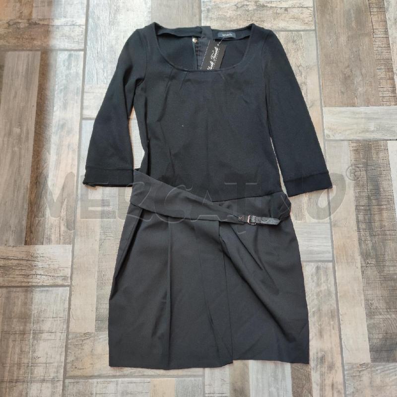 VESTITO DONNA MAX&CO NERO PARTE CINTURA OBLIQUA | Mercatino dell'Usato Settimo torinese 1