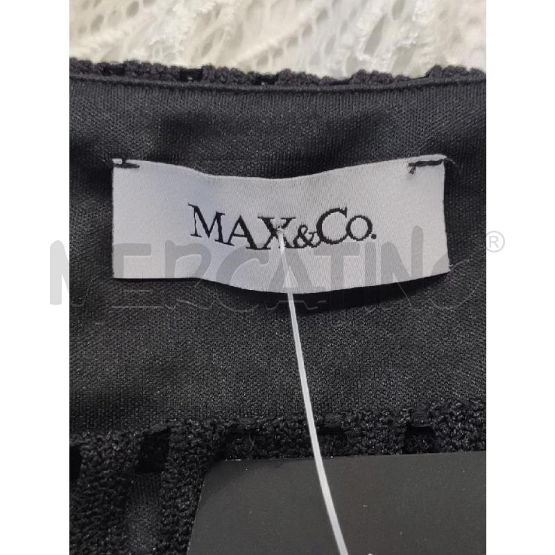 VESTITO DONNA MAX&CO NERO RICAMATO | Mercatino dell'Usato Settimo torinese 4