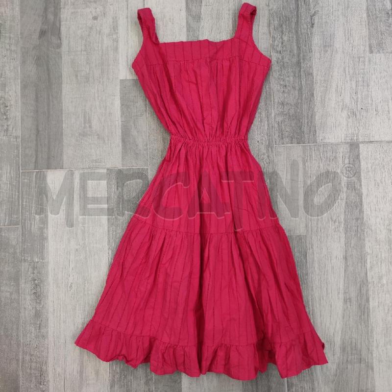 VESTITO DONNA MICHAEL KORS FUCSIA RIGHE TRAF. | Mercatino dell'Usato Settimo torinese 1