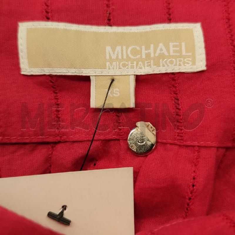 VESTITO DONNA MICHAEL KORS FUCSIA RIGHE TRAF. | Mercatino dell'Usato Settimo torinese 3
