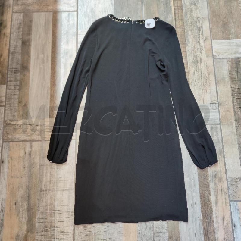 VESTITO DONNA MICHAEL KORS NERO CATENA BORDINO VELLUTO  | Mercatino dell'Usato Settimo torinese 2