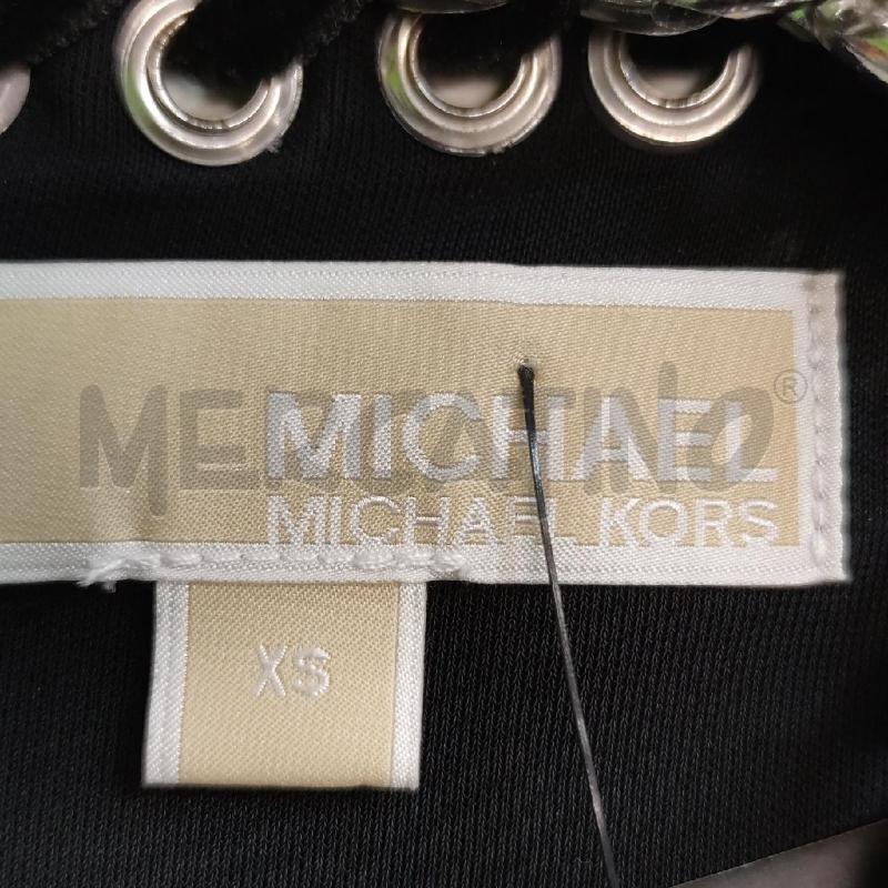 VESTITO DONNA MICHAEL KORS NERO CATENA BORDINO VELLUTO  | Mercatino dell'Usato Settimo torinese 4